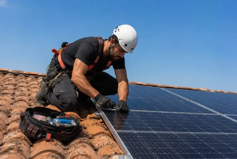 Maintenance et monitoring de panneaux solaires à Plaisance